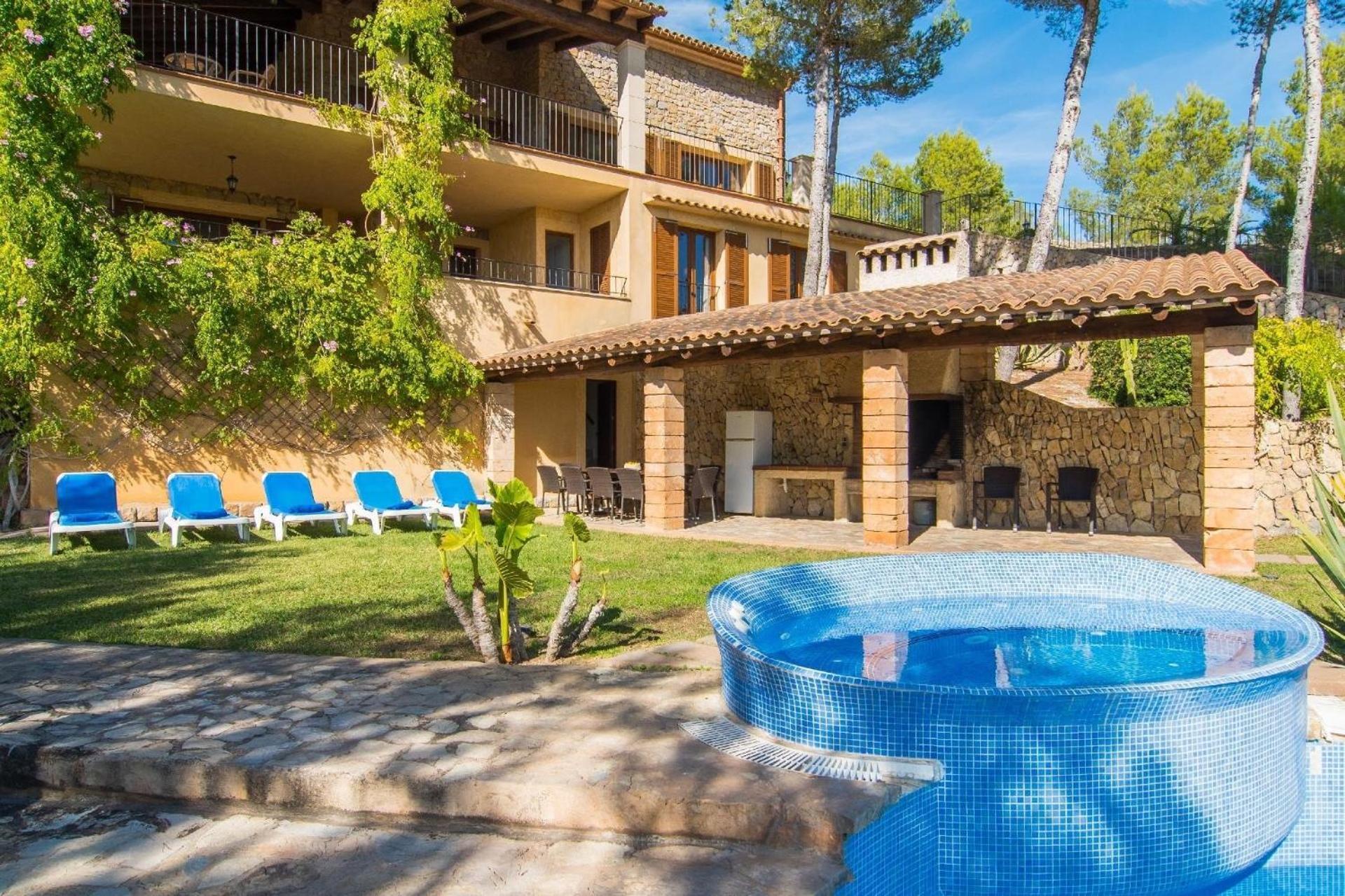 Ferienhaus Fuer 12 Personen Ca 400 M In Son Macia, Balearen Mallorca Extérieur photo