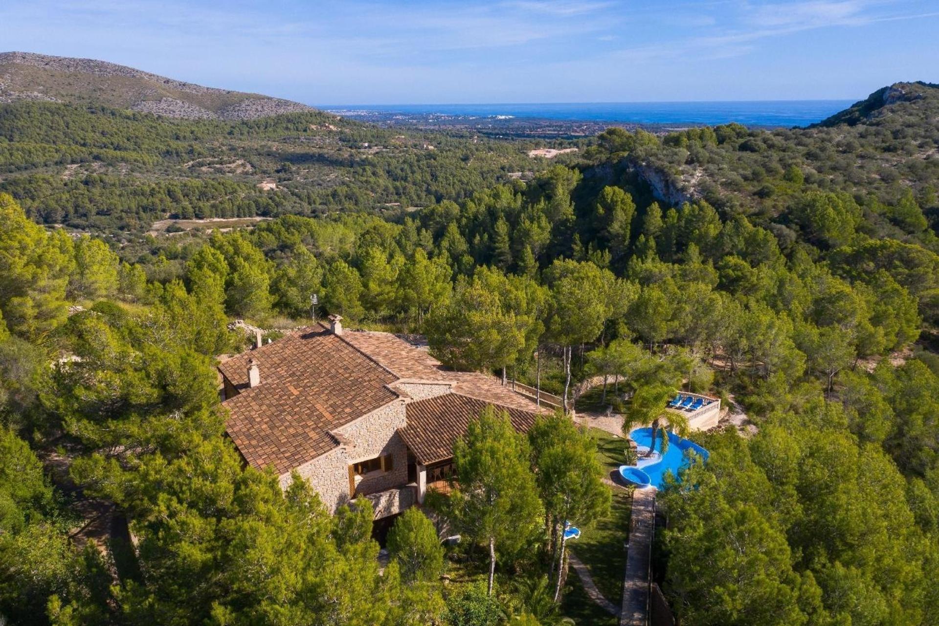 Ferienhaus Fuer 12 Personen Ca 400 M In Son Macia, Balearen Mallorca Extérieur photo